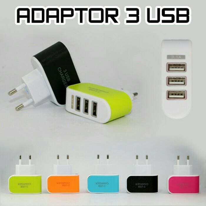 Đầu Chuyển Đổi 3 Cổng Usb Hình Vỏ Sò Tiện Dụng Mang Theo Du Lịch