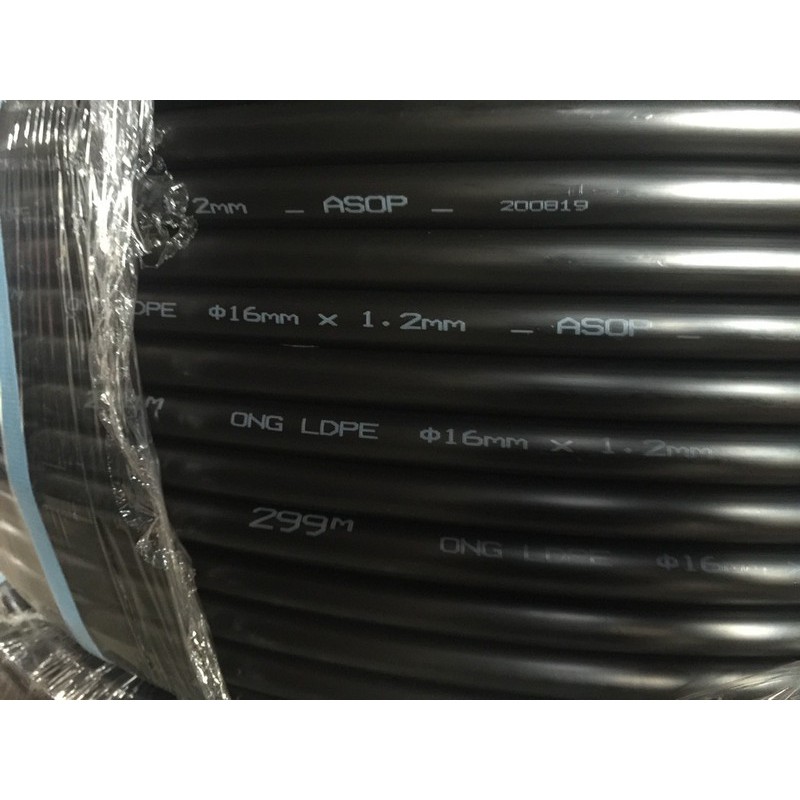 CUỘN 30M DÂY LDPE16MM DÀY 1,2MM