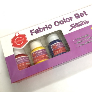 Màu acrylic vẽ trên vải, áo, mũ ... 6 màu