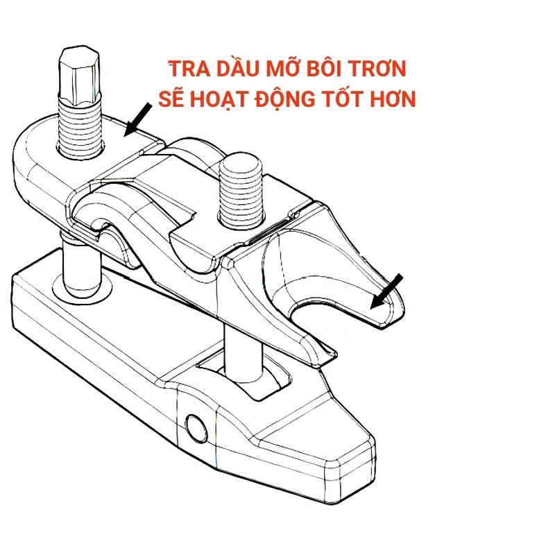 Bộ vam cảo rô tuyn trụ đứng, tháo rotuyn lái cho xe châu Âu và châu Á _ TORECA