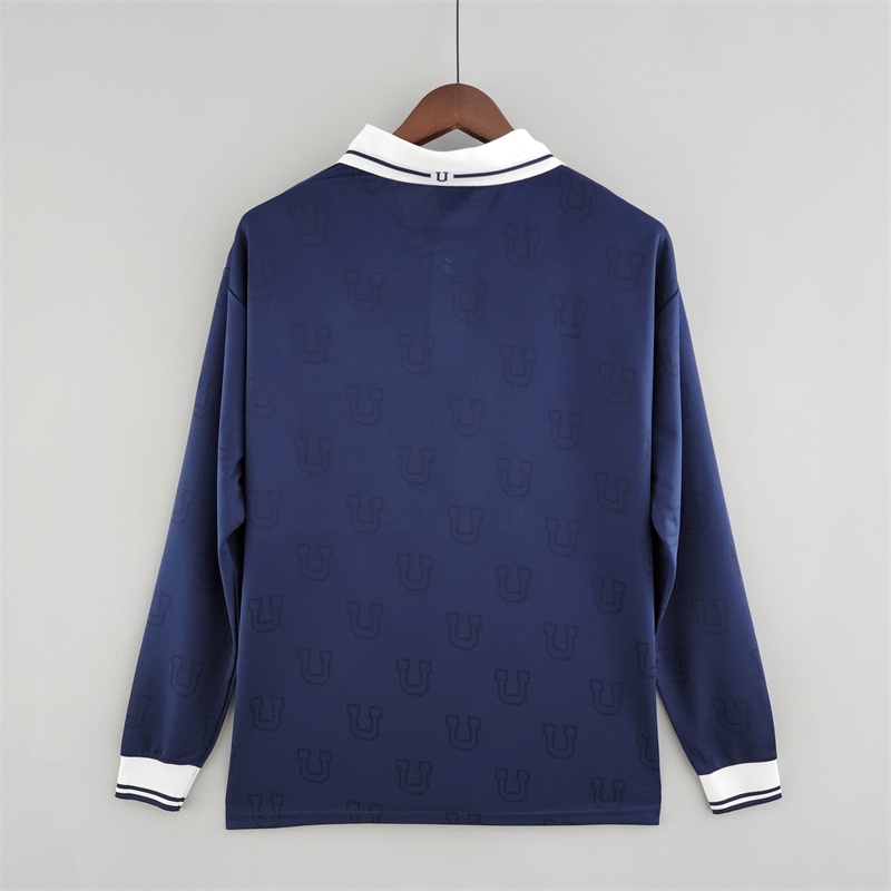 Áo Bóng Đá Dài Tay Phong Cách Universidad de Chile Home Away 1998