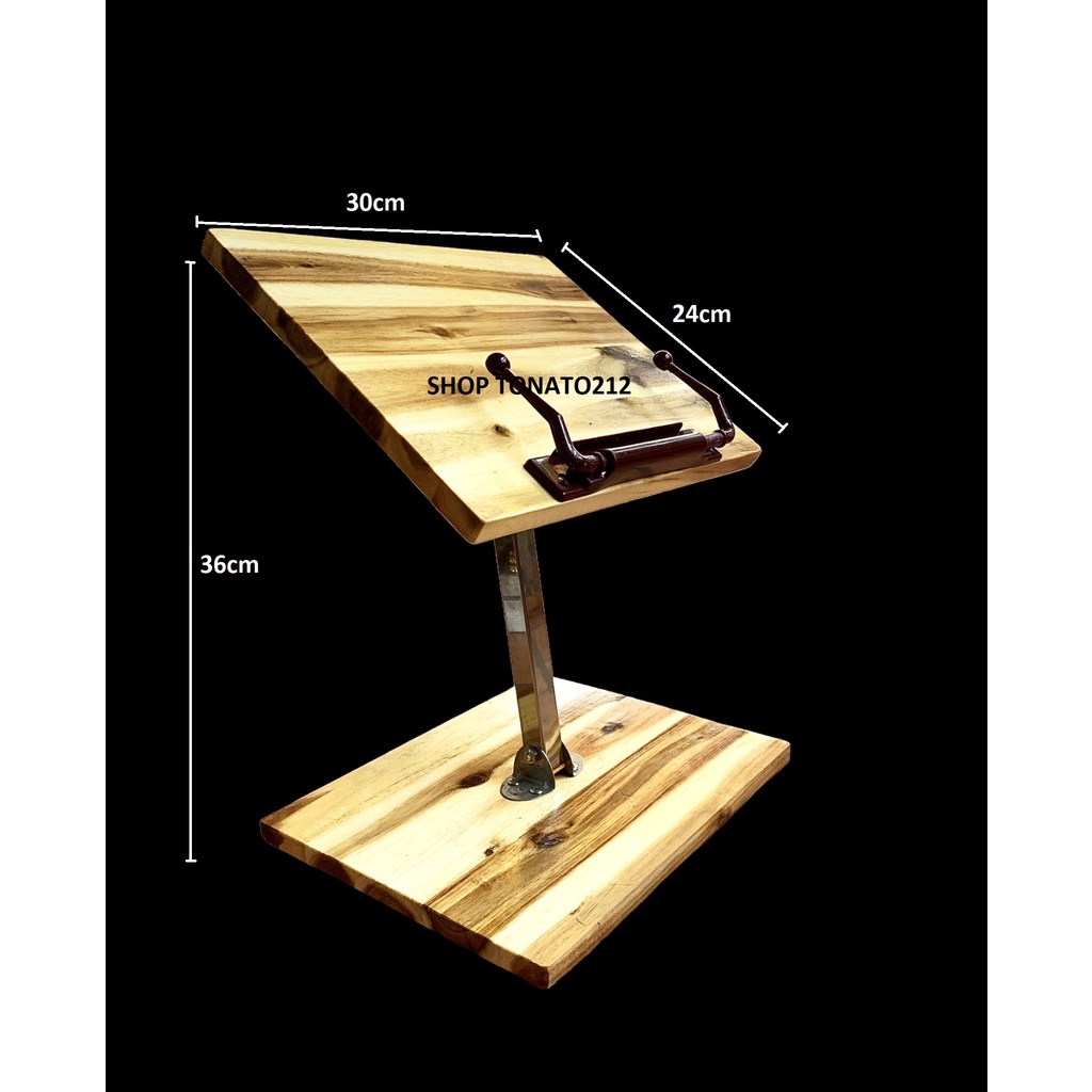 KỆ TỤNG KINH,BÀN ĐỌC KINH GỖ 2 LỚP MỚI