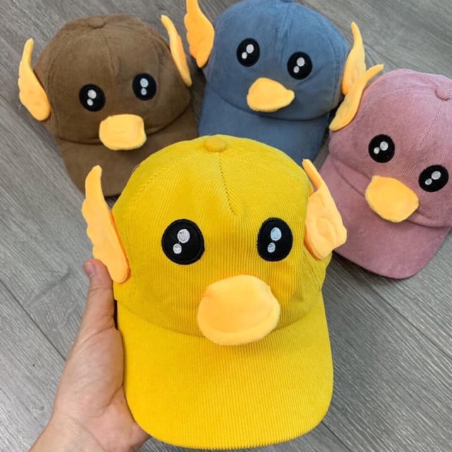Mũ vịt cho bé