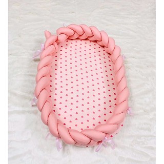 Nôi xoắn chung giường Monmon handmade cho bé - Monnie Kids