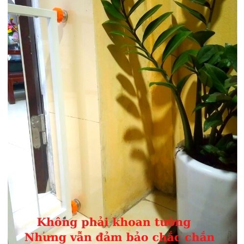 Thanh chắn cầu thang, chắn cửa an toàn cho bé