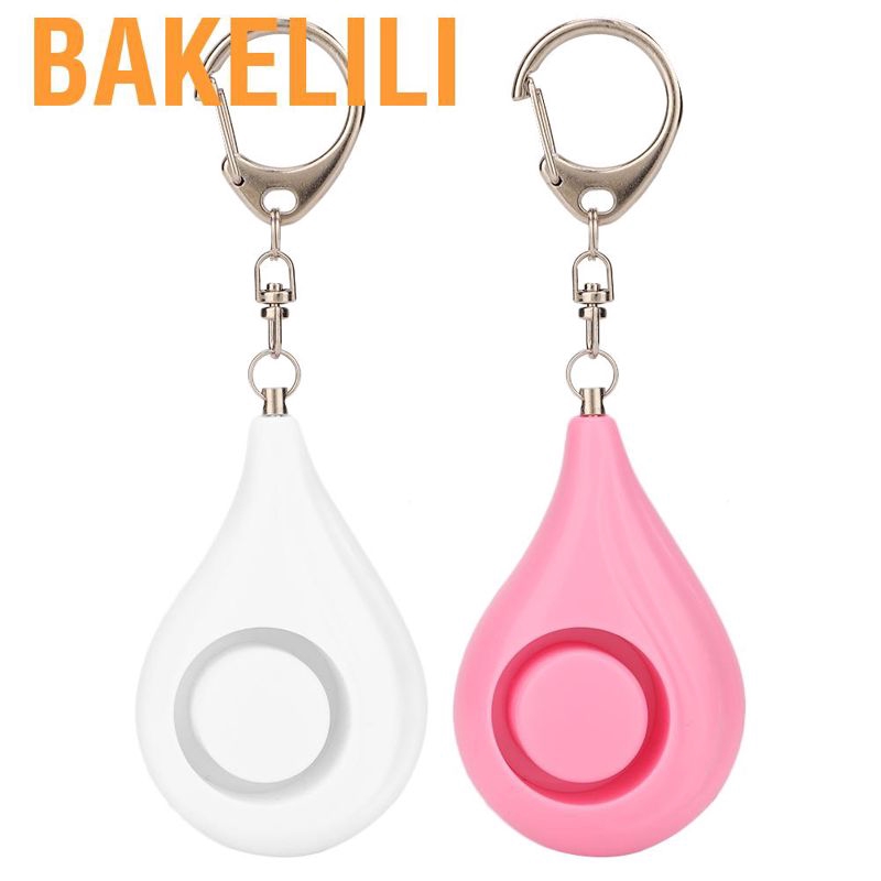 Bakelili Key ring with personal alarm  125Db security alarms survival whistle providing and property insur