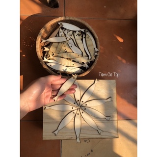 Cá gỗ decor 1,8k