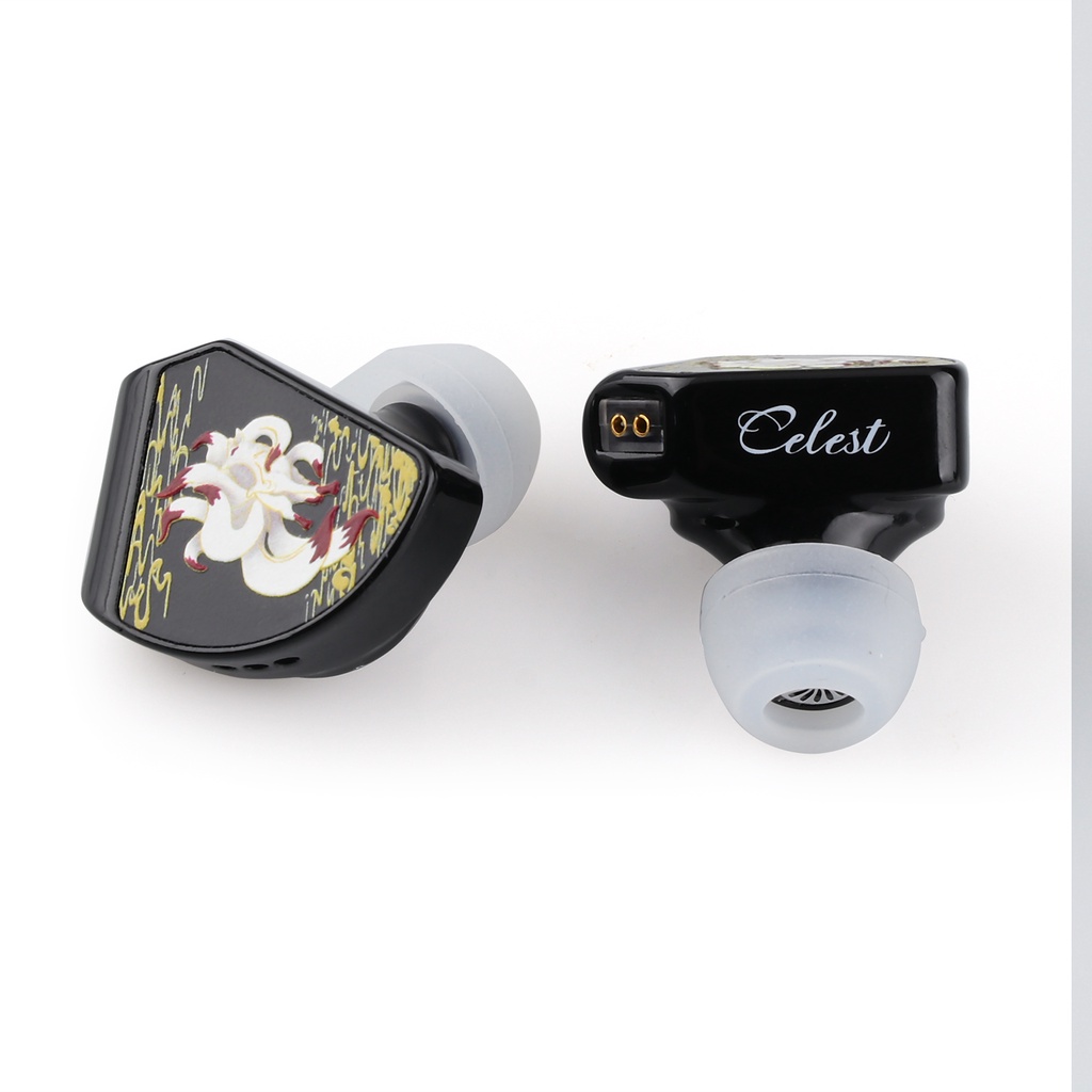 Kinera Celest Gumiho 10mm SPD Planar Driver + 1BA Tai Nghe Có Thể Tháo Rời 0.78mm 2Pin Bằng Hợp Kim Đồng Mạ Bạc