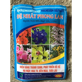 Phân bón cho Hoa Lan (Magnesium Sulphate )50g