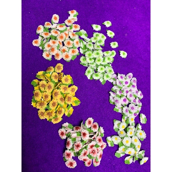 Hoa bột nail - Hướng dương lá