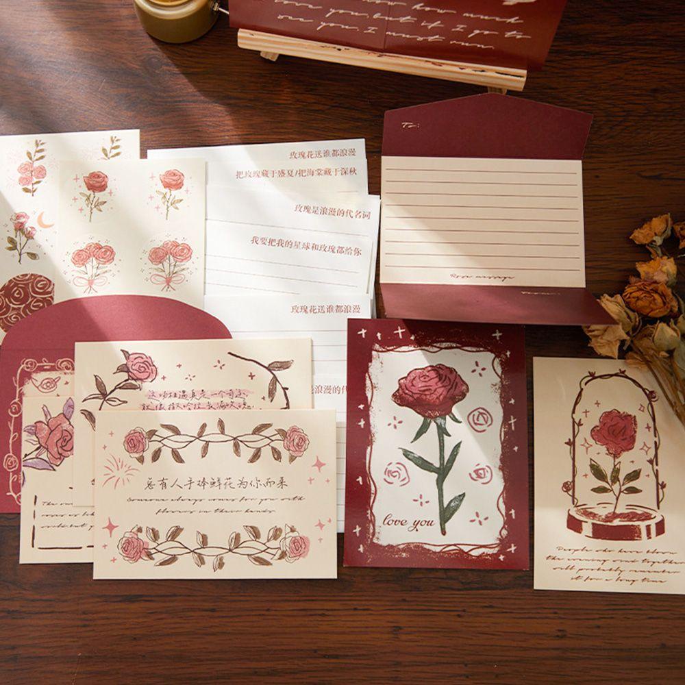 PISTA Bộ 20 Tờ Nhãn Dán Trang Trí Hình Hoa Tulip