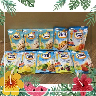 Combo bột ăn dặm fruto nga đủ vị cho bé từ 4m+ date 2022
