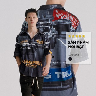 Áo sơ mi unisex Race Track Candles Studio