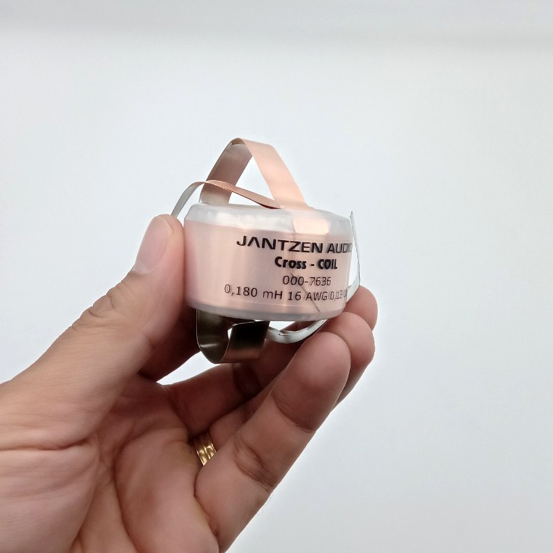 Cuộn cảm 0.18mH CROSS COIL lá đồng của Jantzen Audio , giá bán theo cuộn