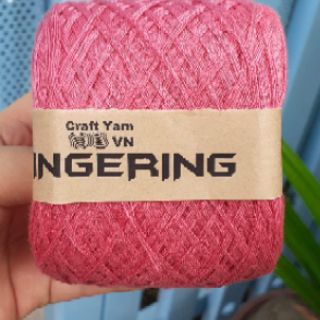 Sợi cotton bóng Fingering
