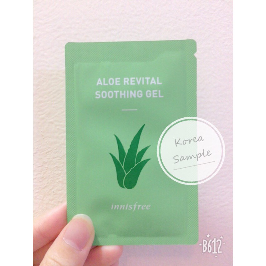 Sample Gel Lô Hội Giữ Ẩm Đa Năng Innisfree Aloe Revital Soothing Gel