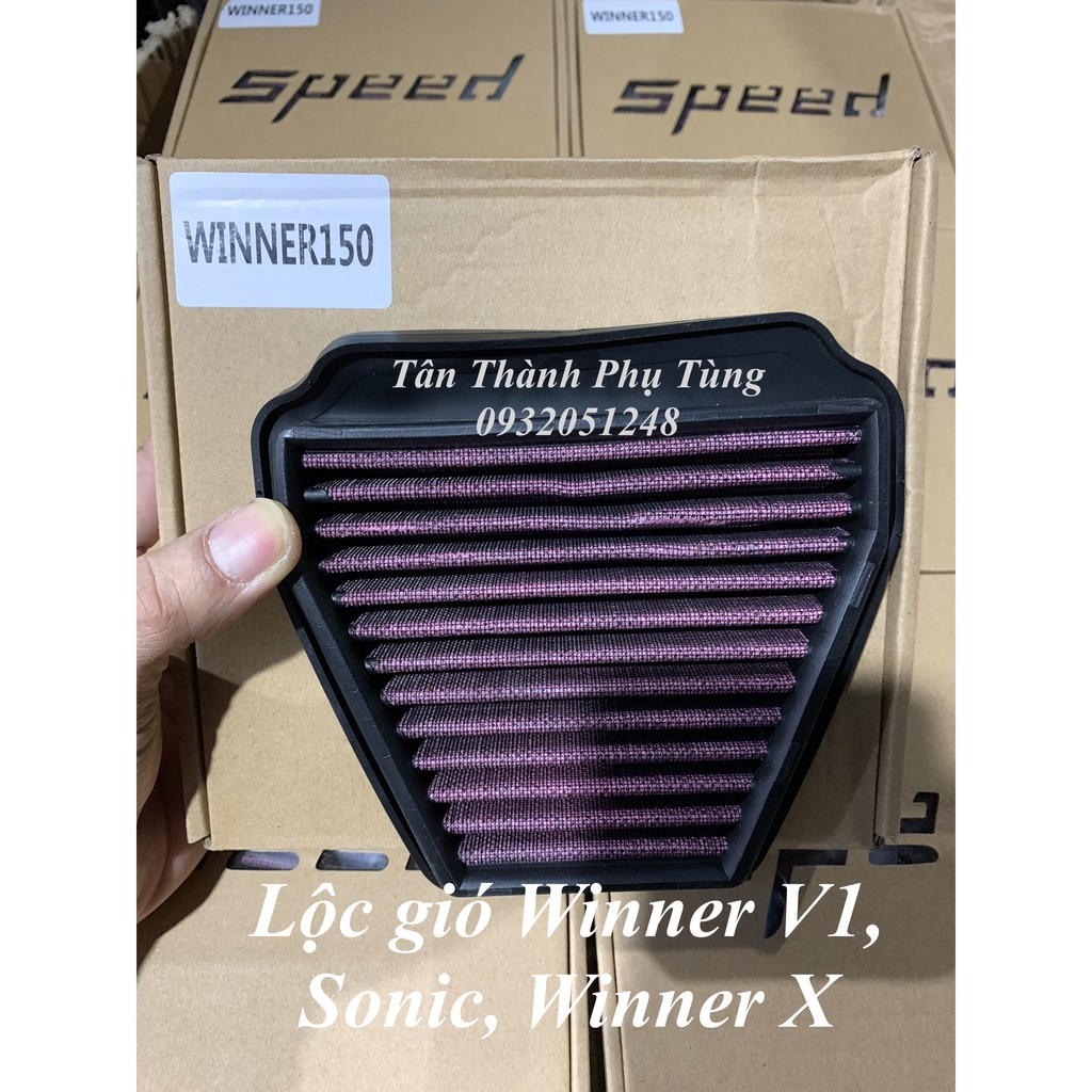 Lọc gió độ cho Winner, Sonic, Winner X