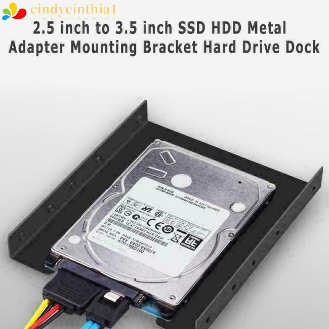 Khay Đựng Ổ Cứng SSD Chuyển Đổi Từ 2.5-inch Sang 3.5-inch SSD Bằng Kim Loại
