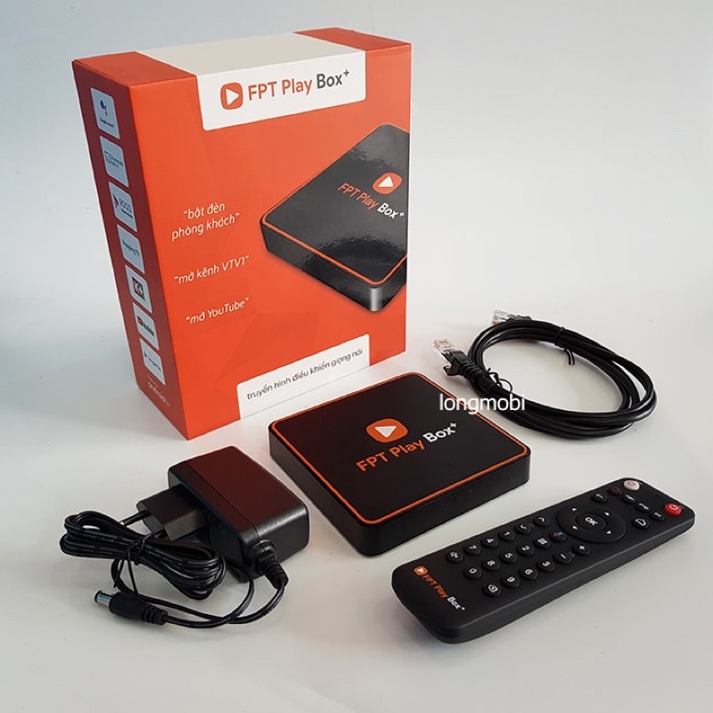 FPT Play Box Plus 2021 (Android Box TV) Model (S550 - T550 - S500) Chính hãng FPT (BH 12tháng) Tặng chuột không dây FPT