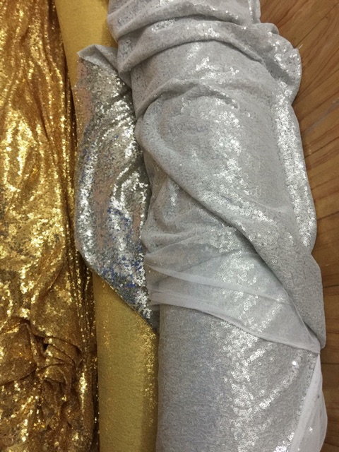 Vải kim sa mắt nhỏ hạt dày