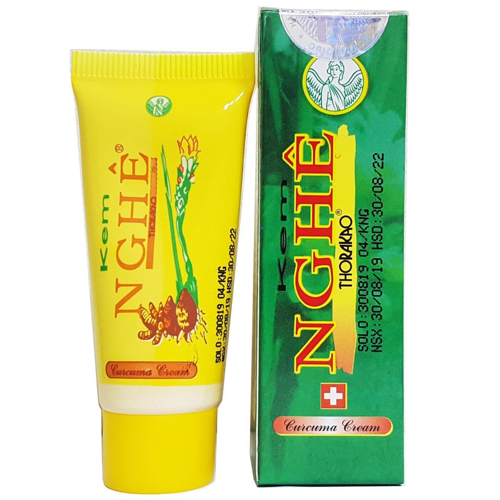 Kem Nghệ (Tube) Thorakao 10g  - ngừa mụn, mờ sẹo, trắng da, giữ ẩm