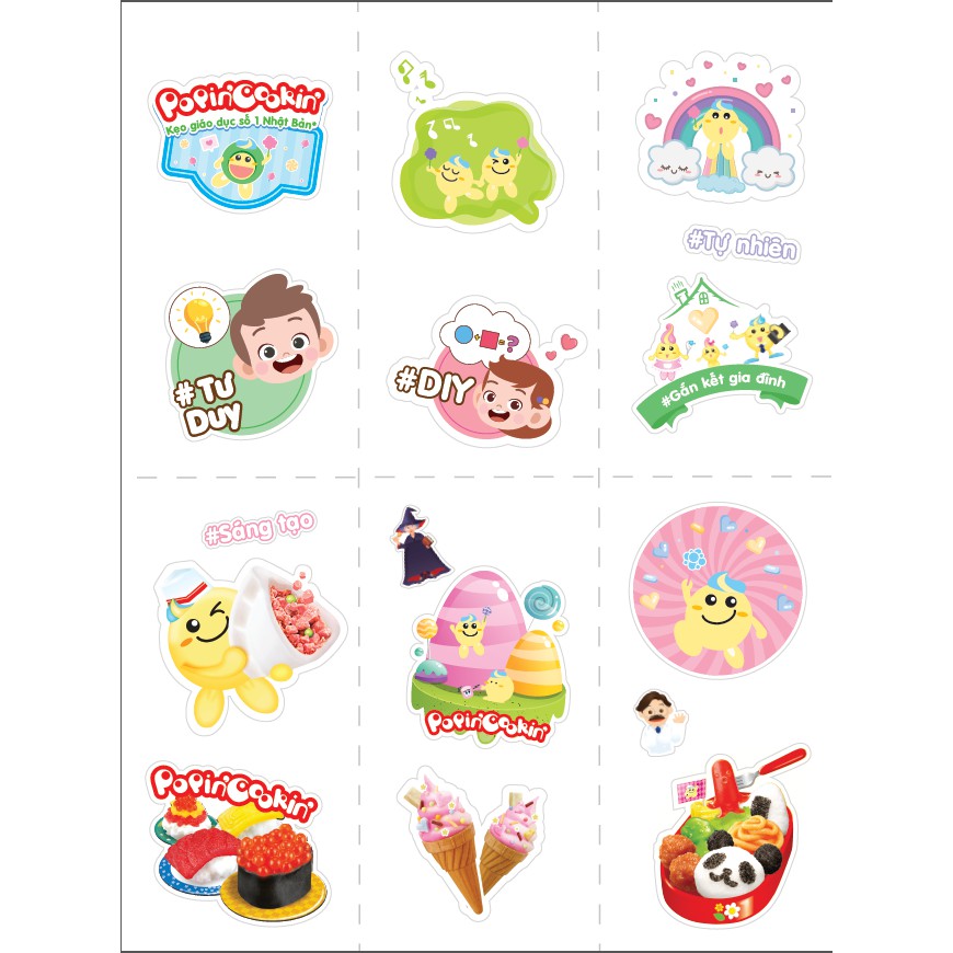 Sticker Neru Của Kẹo Popin Cookin ( Chỉ Tặng Khi Mua Kẹo Popin Cookin )