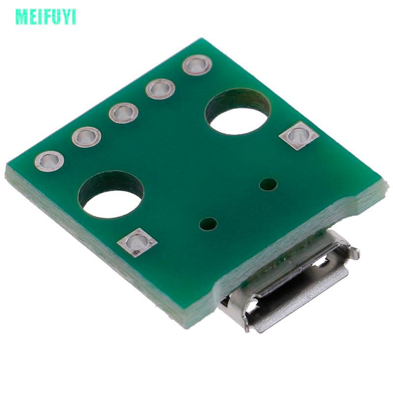 Set 10 Bảng Mạch Chuyển Đổi Cổng Micro Usb Sang Dip 5pin