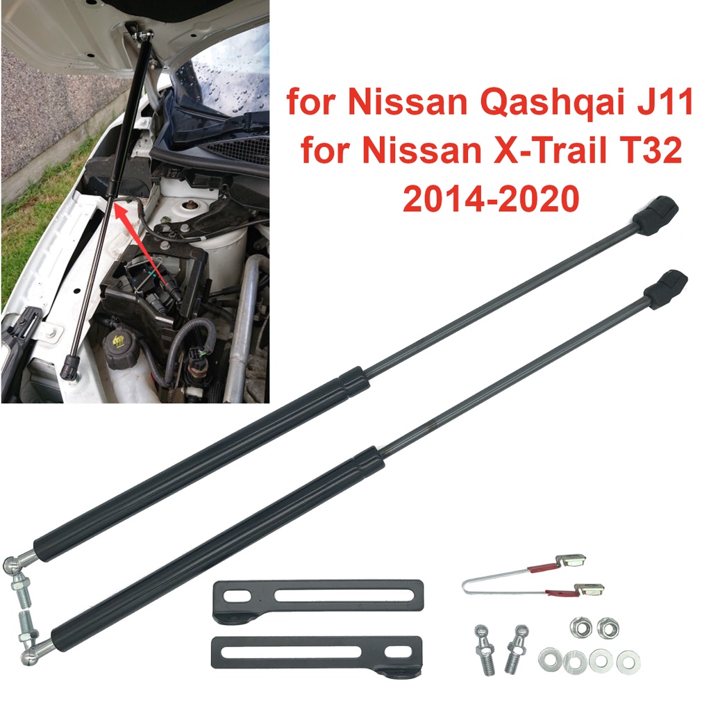 Thanh Nâng Cốp Trước Xe Hơi Chống Sốc Cho Nissan Qashqai J11 X-Trail T32 2014-2020