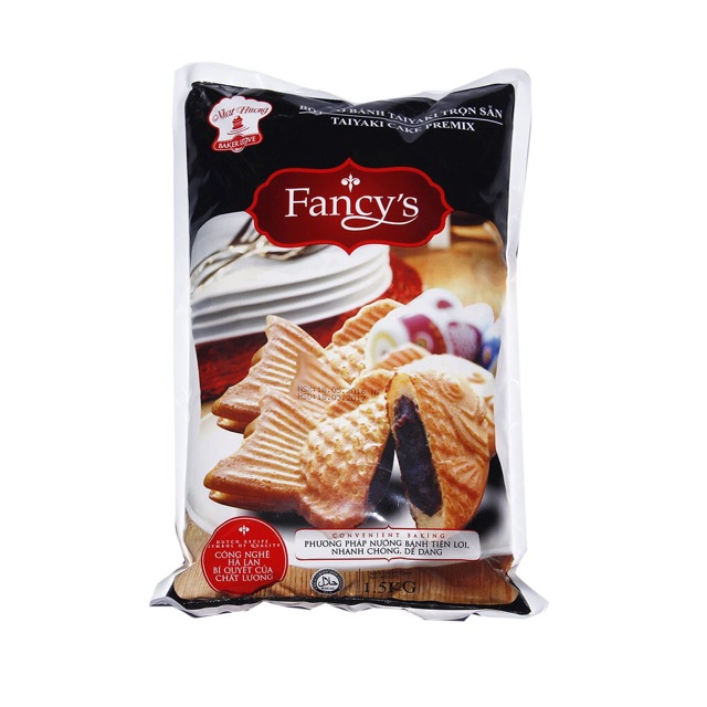 Bột trộn sẵn bánh cá Taiyaki Fancy’s 1,5kg