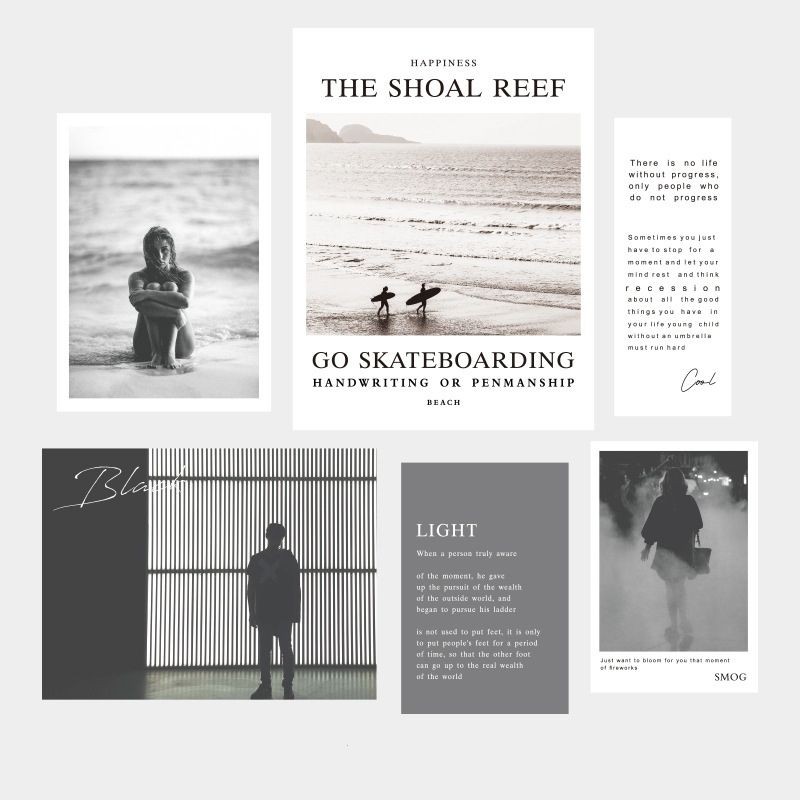 Postcard Trang Trí Home Decor Trang Trí Phòng Riêng Khoảnh Khắc Thanh Xuân