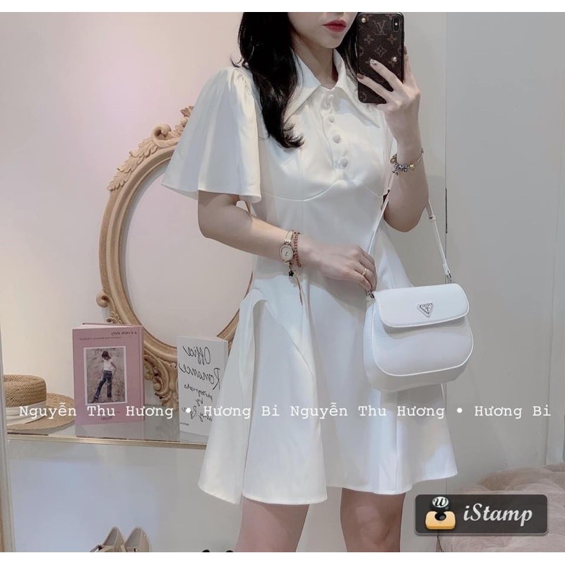 BÁN SỈ VÁY TRẮNG CÚC BỌC TAY XOÈ CHO NỮ | BigBuy360 - bigbuy360.vn