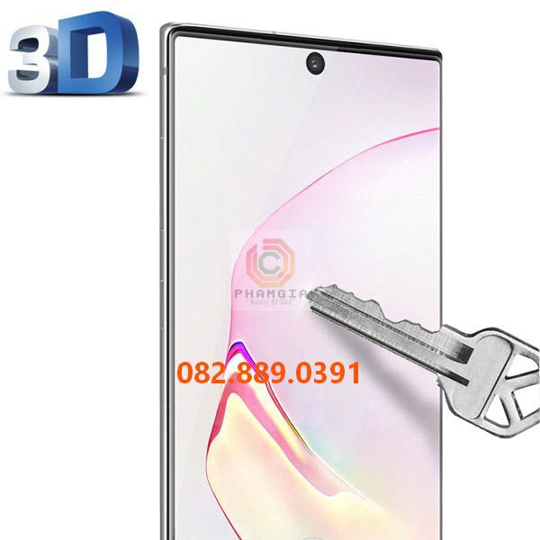 Kính cường lực Samsung Note 10/Note 10+/Note 10 Lite full màn, full keo, không li ti