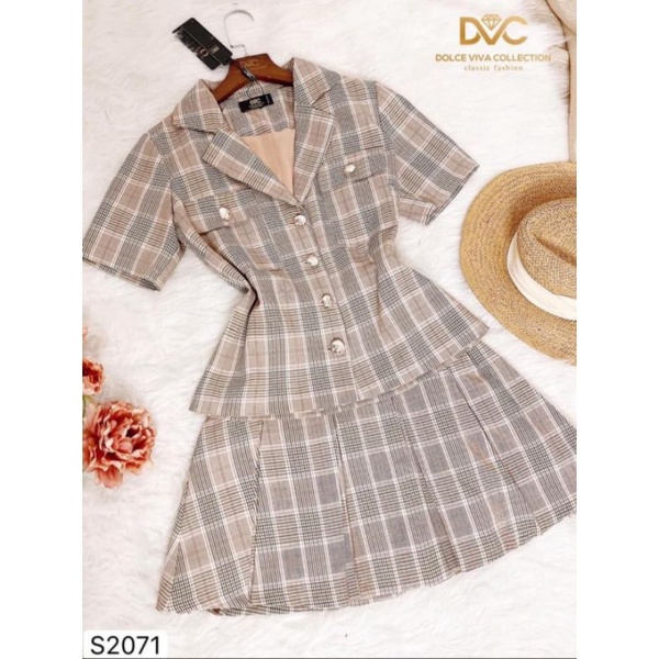 [ Top thương hiệu ] Bộ đầm váy thiết kế - Chính hãng Thương Hiệu DVC Global Fashion – Mẫu V2071 | BigBuy360 - bigbuy360.vn