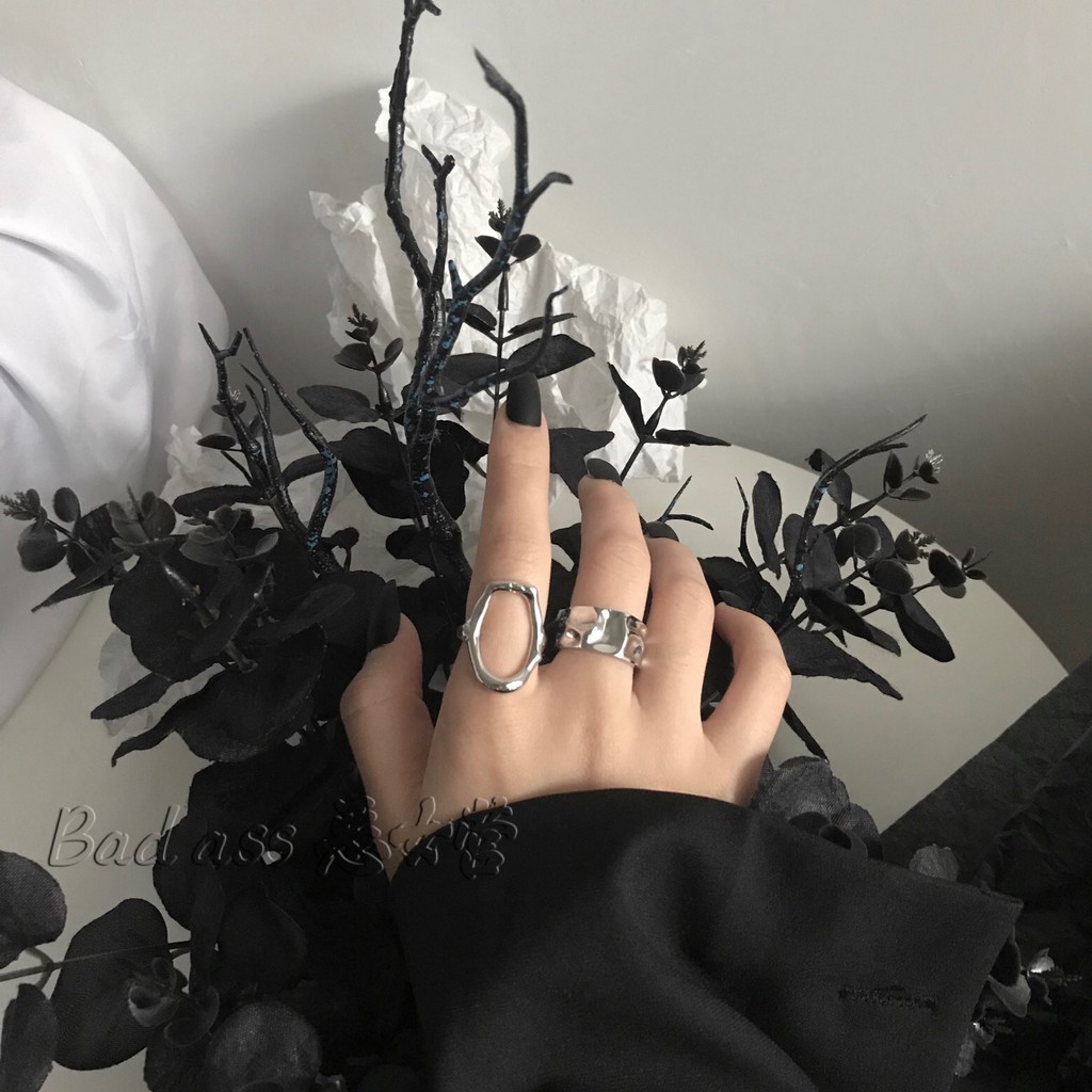 Nhẫn Hở Hình Oval B856