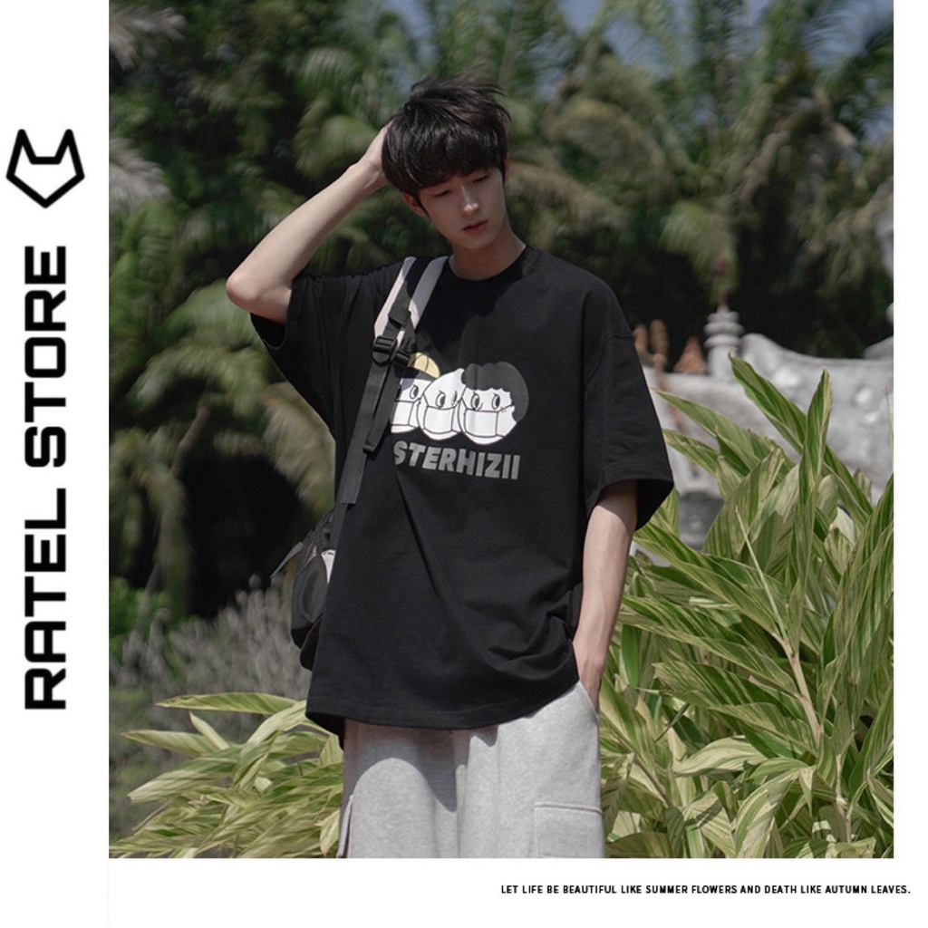 Áo Thun Local Brand T-Shirt &quot; 3 CẬU BÉ MISTERHIZII &quot; UNISEX NAM NỮ FORM RỘNG