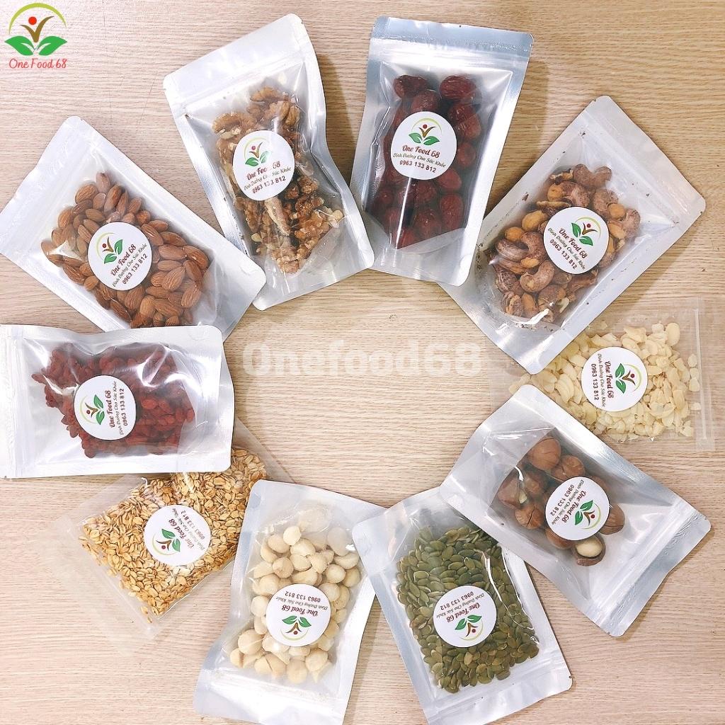 Set Hạt Dinh Dưỡng Cho Bé Ăn Dặm, Nguyên Liệu Làm Sữa Hạt Dinh Dưỡng Giúp Bổ Não, Ngũ Cốc ăn kiêng giảm cân Onefood68