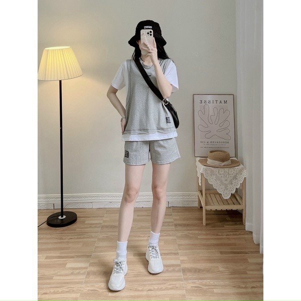 (HÀNG MỚI) SÉT BỘ NỮ MẶC HÈ CHẤT THUN LẠNH MÁT MỊN SỊN SANG N0.9