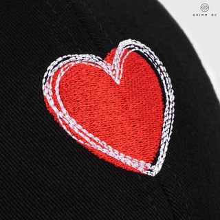Grimm DC Nón tim đỏ | Single Red cap