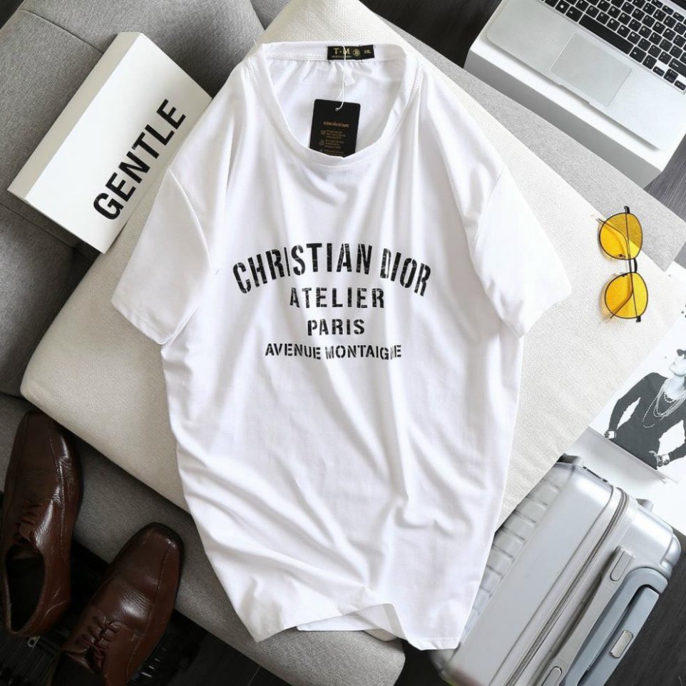 Áo Thun Nam Cổ Tròn Tay Ngắn Vải Cotton Xuất Xịn In Hình Chất, Chuẩn Form, Sang Trọng Lịch Lãm | BigBuy360 - bigbuy360.vn