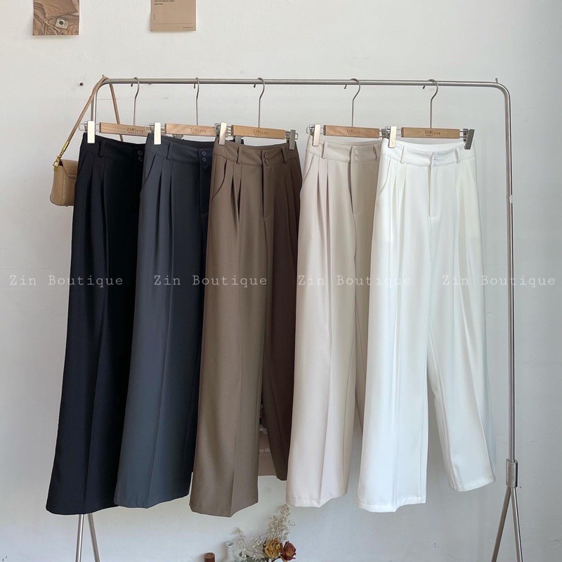 Quần suông ống rộng công sở Q217