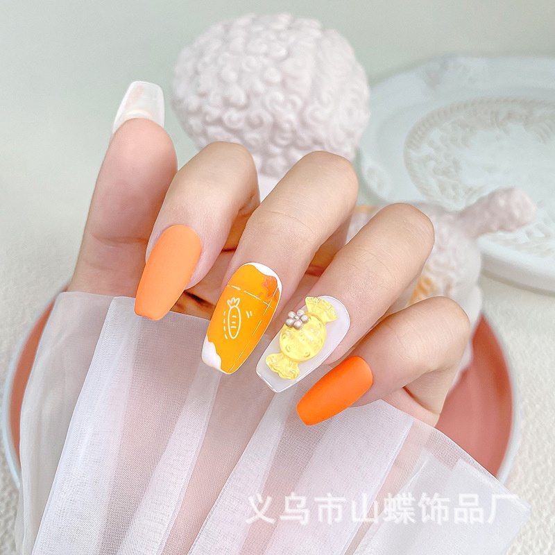 Set 10 charm kẹo trang trí móng