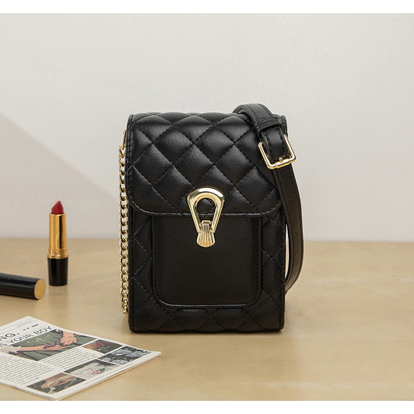 Túi đeo chéo nữ, túi đựng điện thoại đẹp đi chơi trần trám Superbag668 258