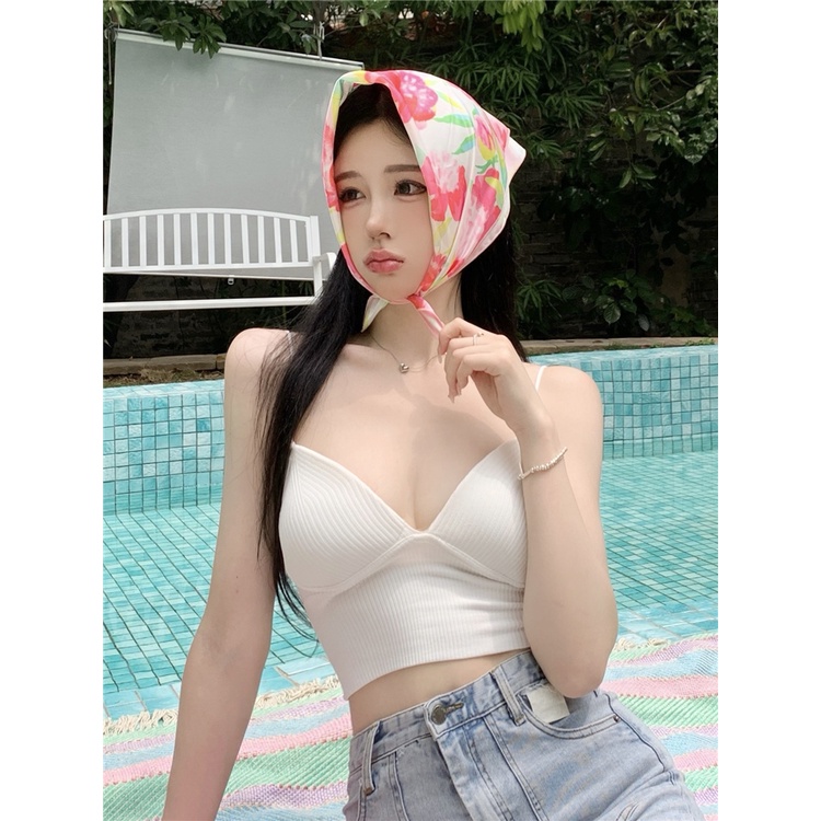 Cocory vn Áo Dây Nữ 5 Màu Thời Trang Quyến Rũ