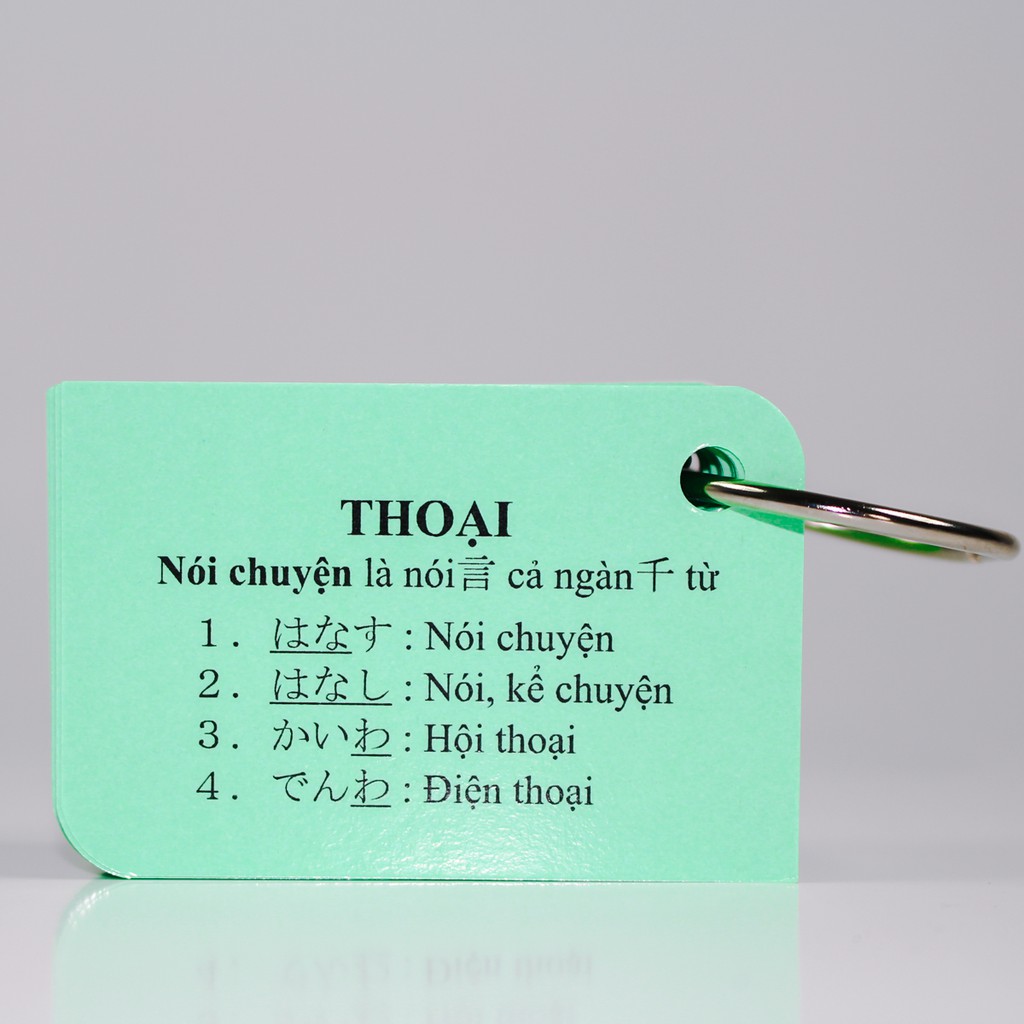 Bộ KatchUp Flashcard Hán Tự Sơ Cấp (Kanji n5,4)