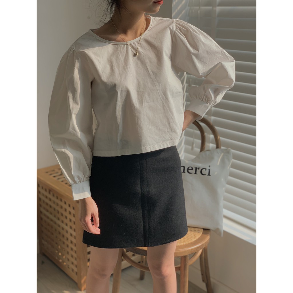 [Mã FADIRECT20 giảm 20K đơn 150K] Chân váy chữ A trơn 7621 SK82 1994CLOSET | BigBuy360 - bigbuy360.vn