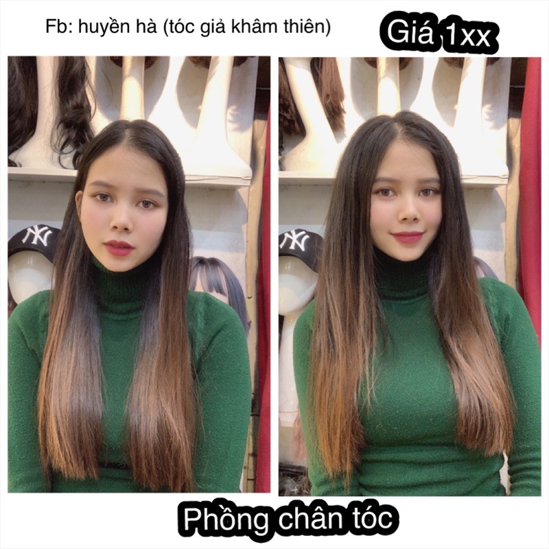 tóc kẹp phồng chân tóc( 1 cái)