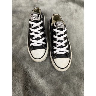 GIÀY CONVERSE CỔ THẤP ĐEN SIZE 35-36/22cm(Real 100%/2Hand)