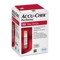 QUE THỬ ĐƯỜNG HUYẾT ACCU-CHEK PERFORMA ( HỘP 50 QUE ) ACCU CHECK ĐỎ ACUCHECK