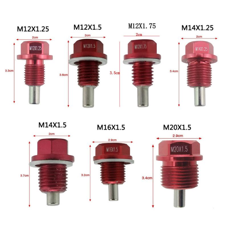 Đai Ốc Nam Châm Cống Thoát Nước Bằng Thép Không Gỉ M12x1 5 mm