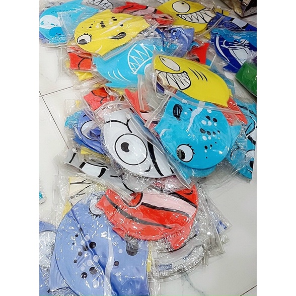 NÓN BƠI SILICON CHO BÉ HÌNH HOẠT HÌNH NHIỀU MÀU ĐẸP